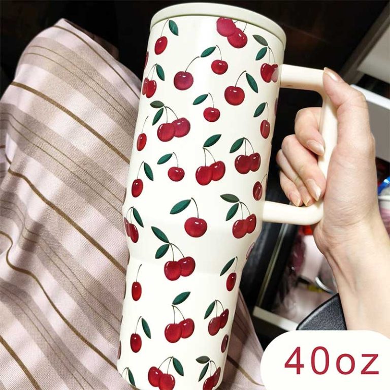 40oz-Cherry-Pattern-Insulated-Tumbler-with-Handle-&-Straw-1