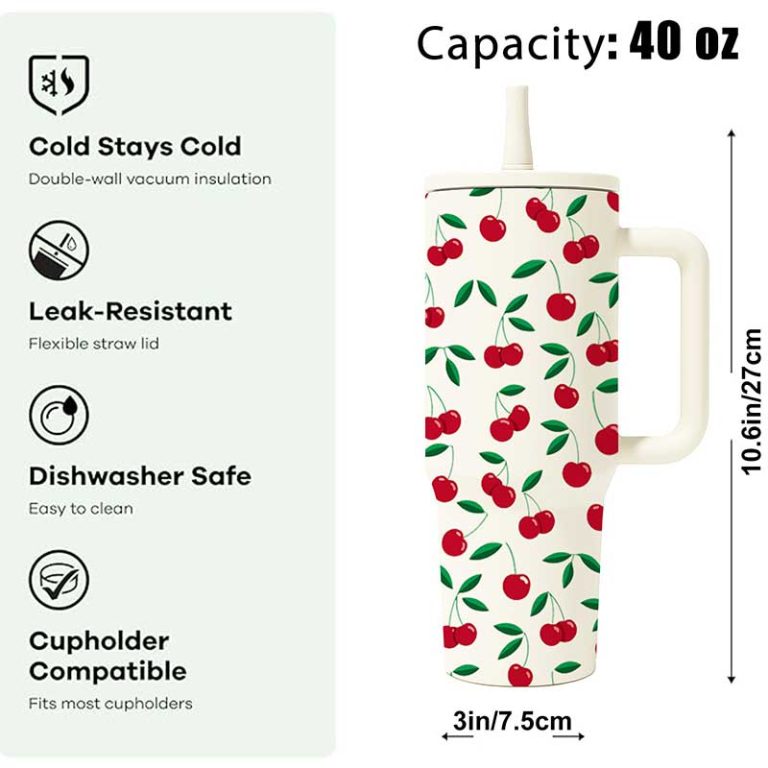 40oz-Cherry-Pattern-Insulated-Tumbler-with-Handle-&-Straw-3