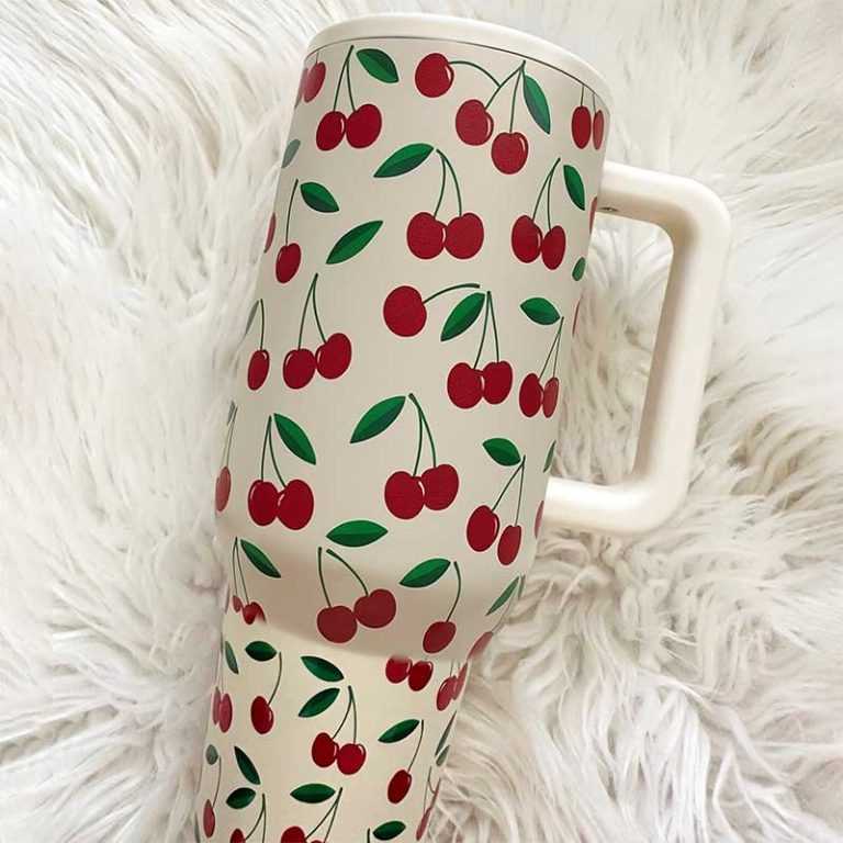 40oz-Cherry-Pattern-Insulated-Tumbler-with-Handle-&-Straw-9