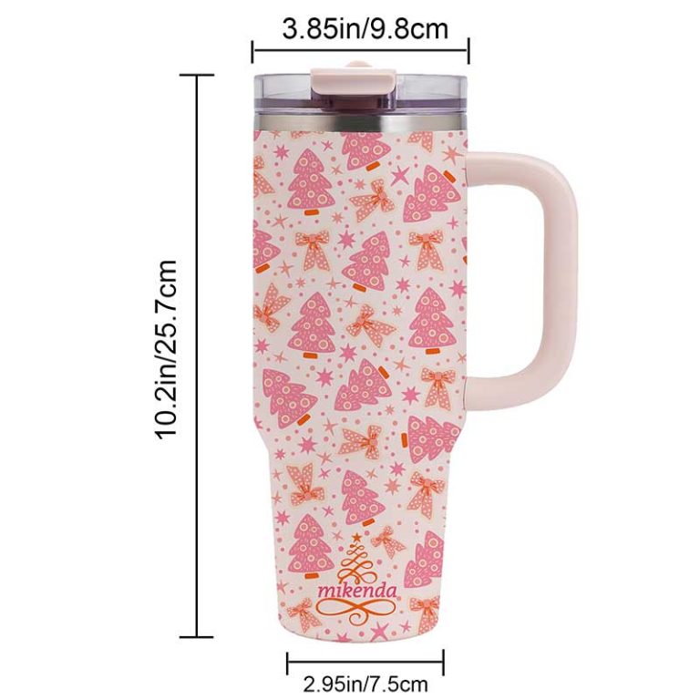 40oz-Pink-Christmas-Tree-Insulated-Tumbler-with-Handle-1